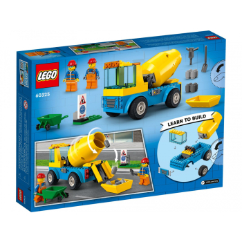 LEGO(R) CITY 60325 Ciężarówka z betoniarką